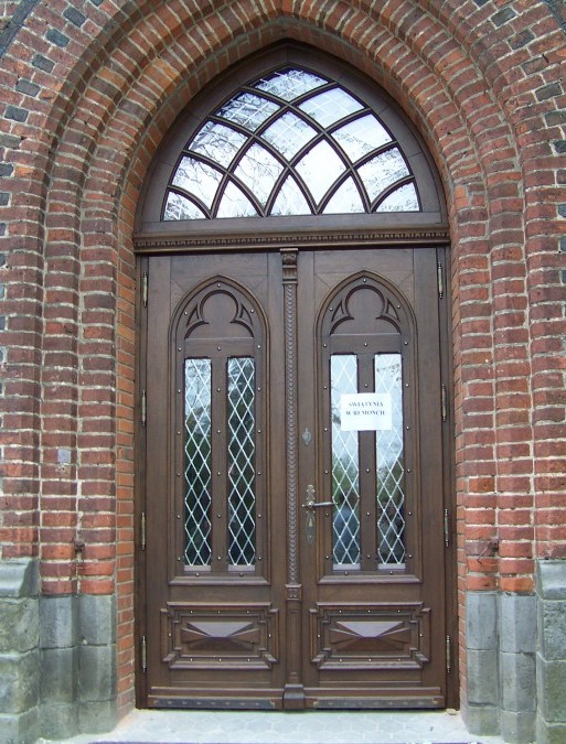 Drzwi do sanktuarium w Licheniu